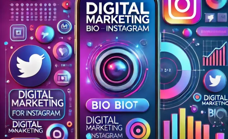digital marketing bio for instagram
