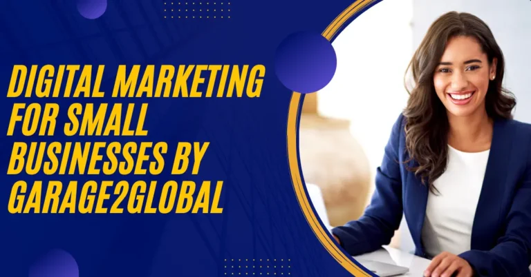 digital marketing for small businesses by garage2global